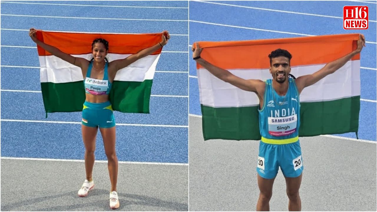Asian Athletics Championships: India Bag Three Golds And One Silver; Teenager Pooja Wins Gold After 25 Years